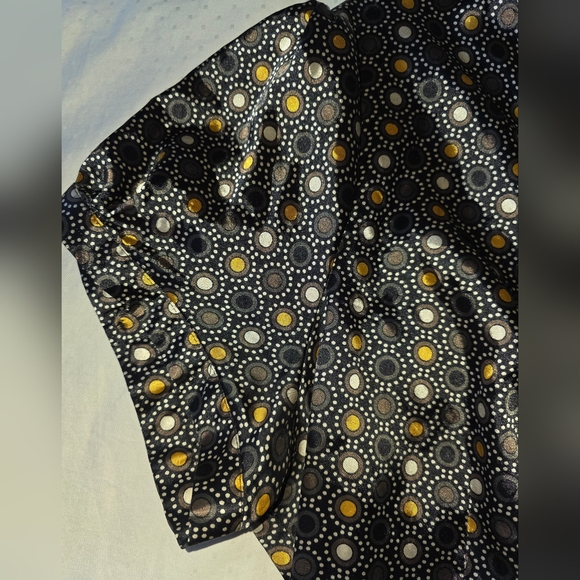 Point Zero Black Dot-Print Mini Dress Sz 1X - Picture 4 of 7